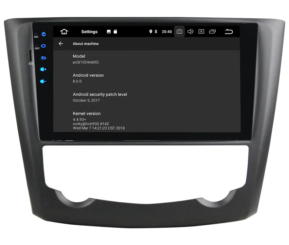Excellent KLYDE 9" IPS 4G Android 8.0 Octa Core PX5 4GB RAM 32GB ROM Car DVD Multimedia Player Radio GPS For Renault Kadjar 2015 2016 2017 5