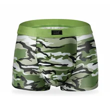 Mens Underwear Plus Size Men’s Boxer Shorts Fashion Breathable Modal Boxer Sport Tide men Soldier Camouflage underwear