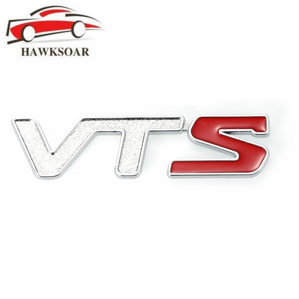 

Hawksoar Logo Sticker 1x Car Vehicle Metal VTS Badge Emblem For C2 C3 C5 Saxo Xsara VTR Sport Sticker