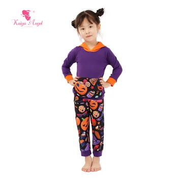 

Kaiya Angel 2018 Halloween Fall Outfit Toddler Kids Clothing Birthday Gift Baby Pajamas Set Girls Lovely Clothes With Hat