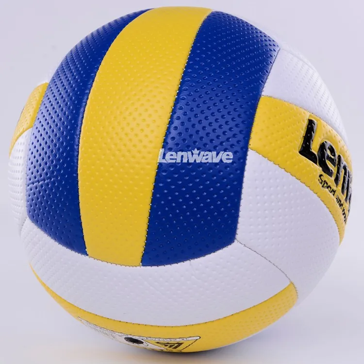 Free Shipping Volleyball Size 5 Game Thickened Soft PVC Volley Ball Lenwave Brand Indoor Compitition Volleyball Ball