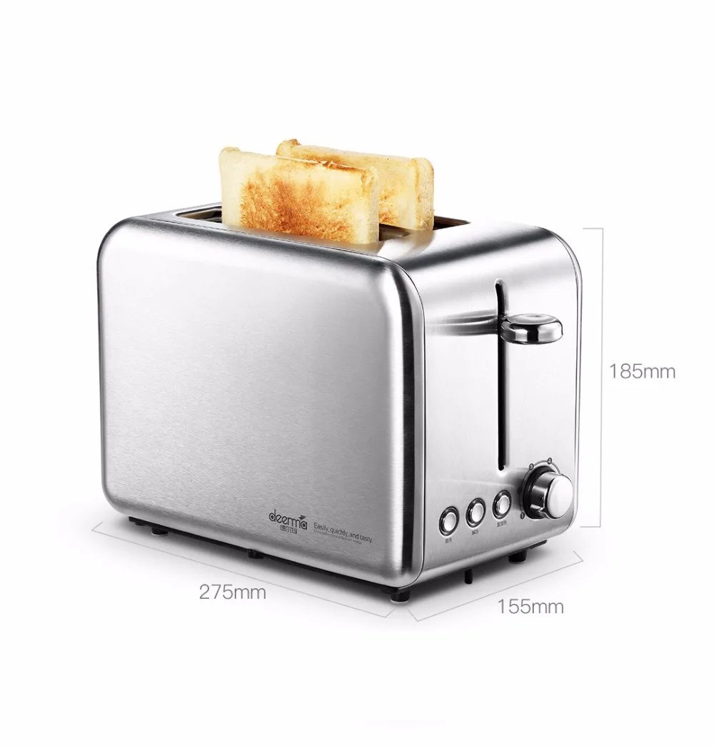Xiaomi Deerma Electric Bread Toaster Stainless steel household baking bread maker breakfast machine Kitchen Toast sandwich grill (12)