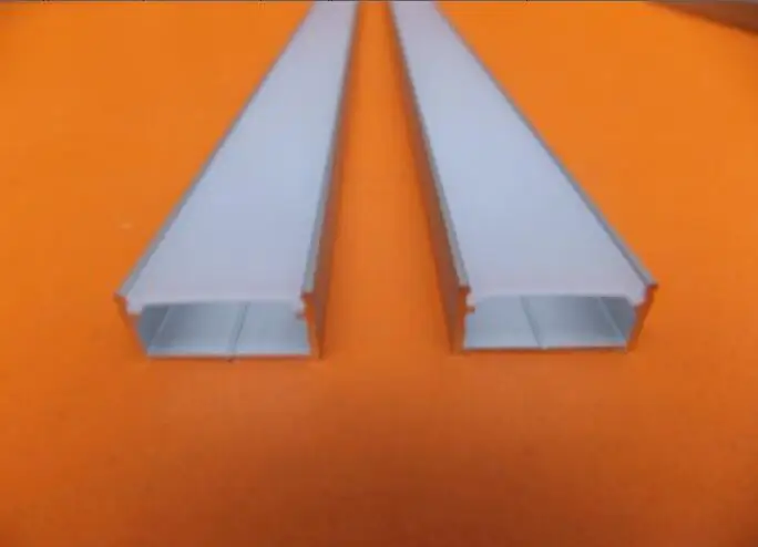 US $523.80 Free Shipping New Design Under Counter Cabinet Light Kit Aluminium Profile For LED Strip Round Opal Profile