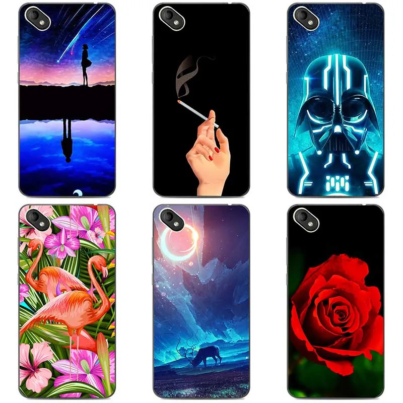 

Colorful Painted Soft Silicone Cases For BQ-5035 Velvet Cartoon Animal Phone Cases Covers Soft TPU For BQ 5035 Cover Coque