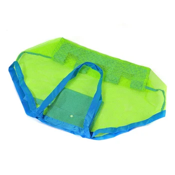 

Large Capacity Beach Storage Mesh Bag Baby Toys Organizer Anti Sand Folding Protable Tote Bag