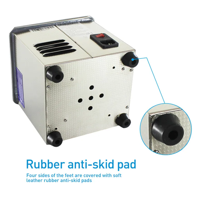Professional Smart Ultrasonic Cleaner Stainless Steel Digital Ultrasound Wave Washing Cleaning 2L 160W For Jewelry Glasses Watch (4)