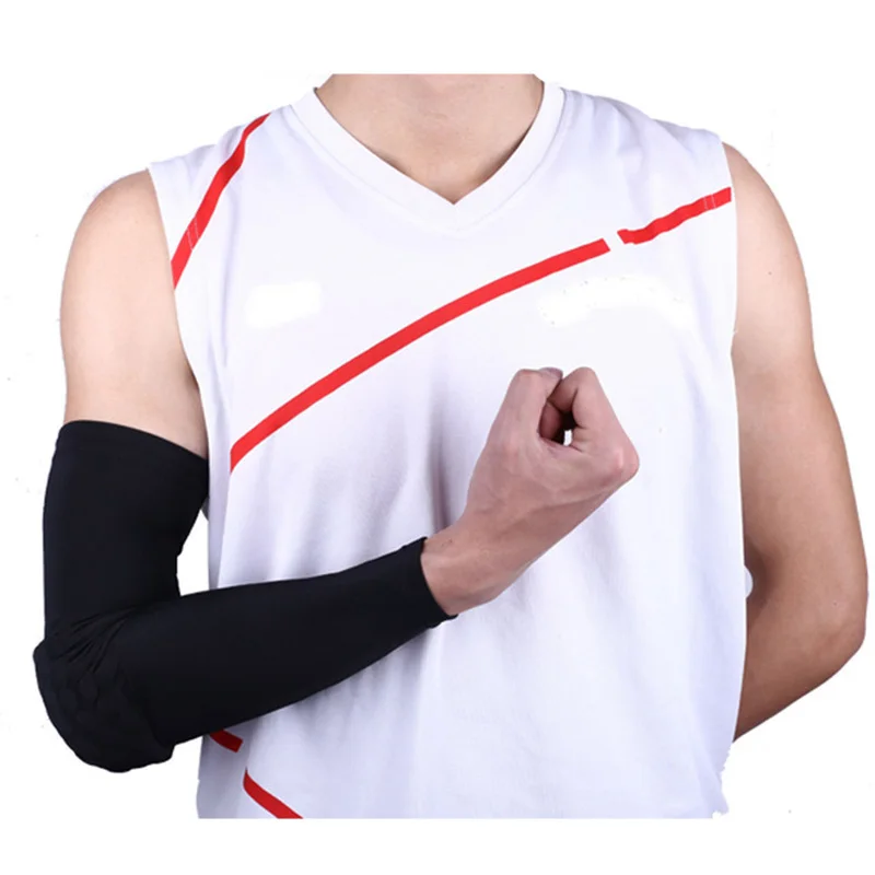 2 шт. гибкие компрессионные налокотники для спортзала|arm sleeve|sleeve armarm compression |