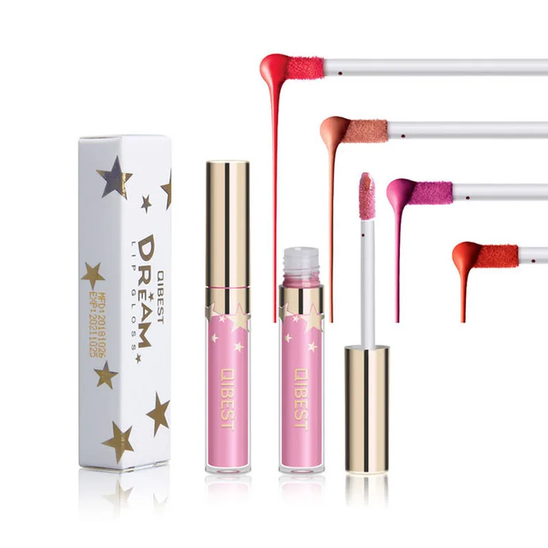 

Matte matte non-stick cup lip gloss no fade lip glaze liquid lipstick lip gloss tube long lasting lip gloss