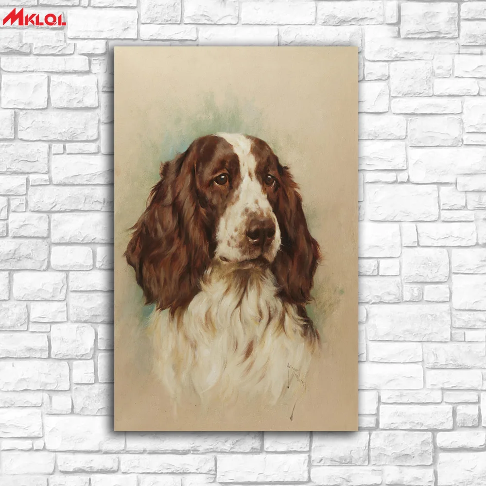 Aliexpress.com : Buy Large Wall Art, Dog,Restaurant study Bedroom Decor