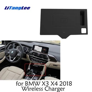 

Car Wireless Onboard Charging Pad For BMW X3 G01 Alpina XD3 X4 G02 Alpina XD4 M40d 2018 Fast Charger Plate For iPhone Android