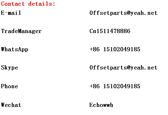 Contact details