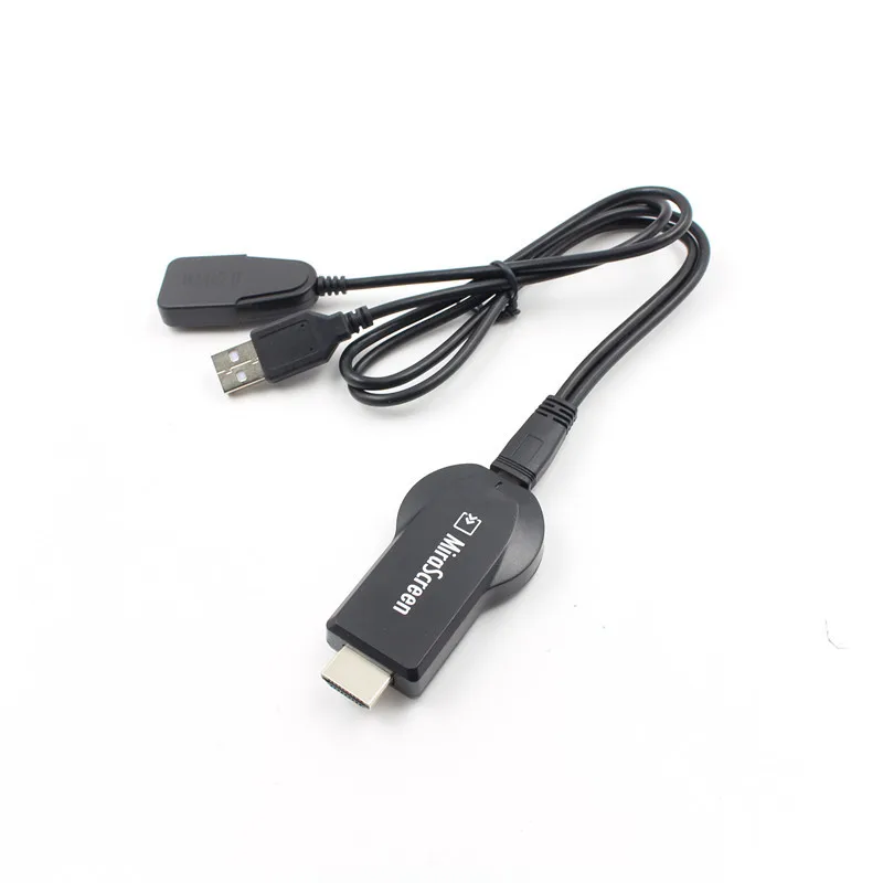 

MiraScreen 1080P HD Dongle Wireless Display Receiver TV Stick Support for iOS Android Tablet Same Screen Image