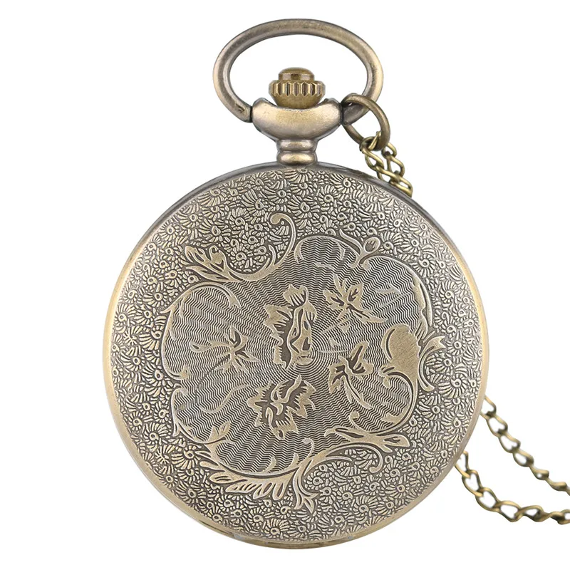 YISUYA Покемон Пикачу ожерелье для косплея карманные часы кварцевые в стиле стимпанк дети Античный стиль подарок для мужчин и женщин