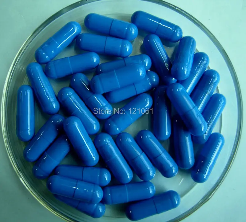 

0# 100pcs! Blue-Blue colored empty capsule,hard gelatin empty capsule(joined or seperated capsules size 0)