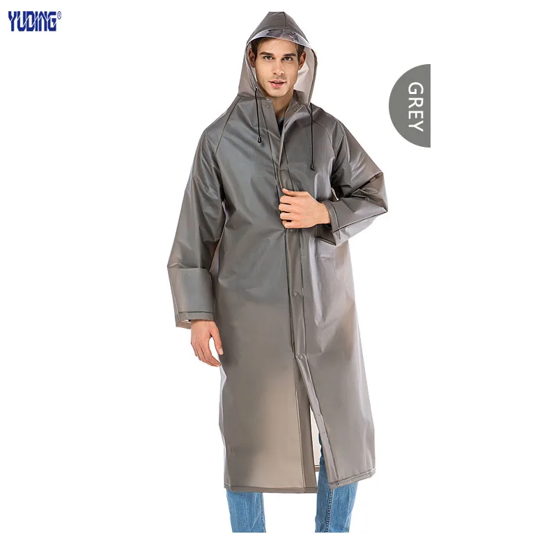 Long raincoats for men with hood SAYFUT Men's Outdoor Lightweight Windbreaker Jacket Waterproof Rain Jacket Drawstring Hooded Zip-Up Sport Windbreaker Blue/Red/Black/Green Product - Men's Vinyl Raincoat with Hood.