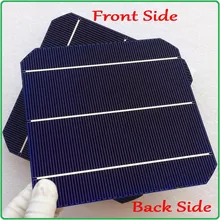 Newest solar panel cell double-side Max 6.4W/pc Monocrystalline Mono solar cell 6×6 with enough 40m tab wire and 5m busbar wire