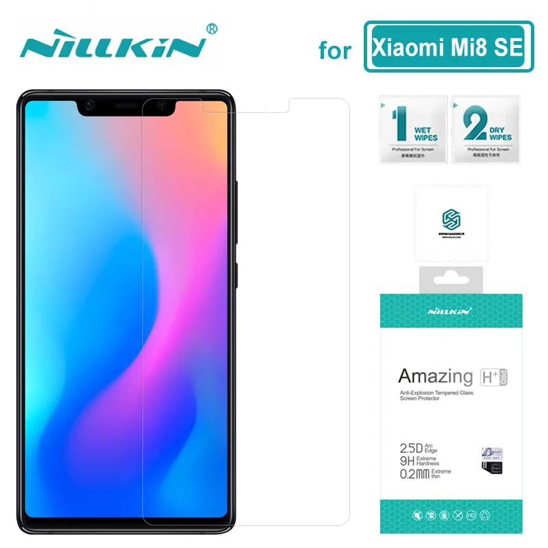 Nillkin для Xiaomi Mi 8 SE Amazing 9 H/H + Pro закаленное стекло Защита экрана ультратонкий Mi8 M8 Nilkin