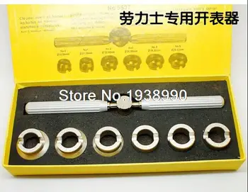 

New Watch Repair Tool For ROLEX TUDOR Screw Back Case Opener Remover kit set