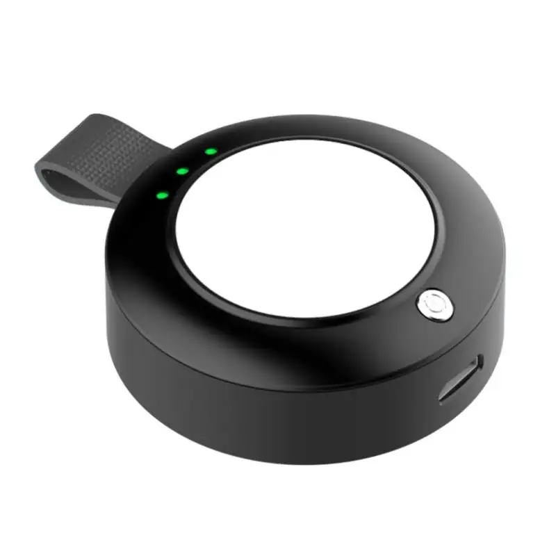 2 in 1 Qi Wireless Charger For Apple Watch Mini Portable Magnetic Charger Built-in 450mA/H Battery 2 in 1 Qi Wireless Charger For Apple Watch Mini Portable Magnetic Charger Built-in 450mA/H Battery