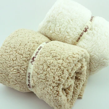 

Sheep velvet cotton cashmere soft thick plush fabric doll gloves clothing cloak 160 * 100cm