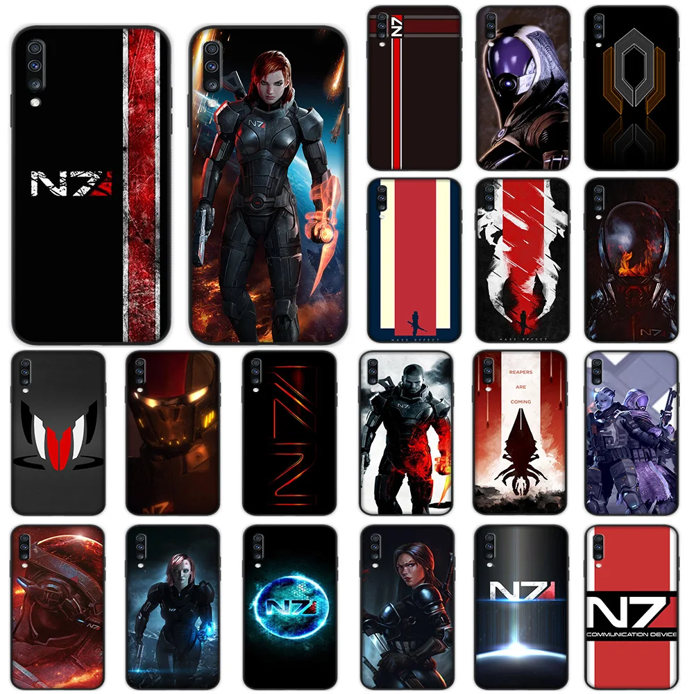 

Mass Effect N7 Soft Case for Samsung Galaxy A5 A6 A7 A8 A9 Plus A10 A20 A30 A40 A50 A60 A70 M40 Cover