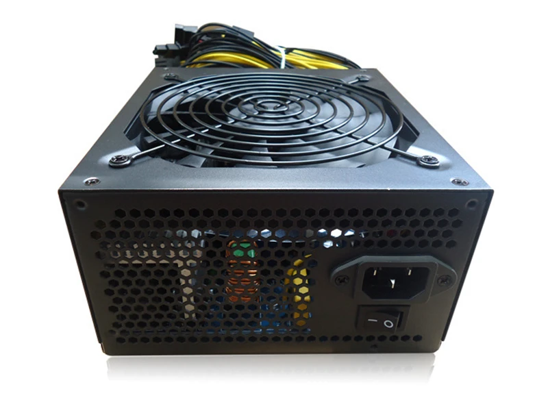 PC Miner Case Power Supply 1800W Computer Mining Rig Ethereum Monero Bitcoin Server Rack PSU For RX 470 480 570 GTX 1060 6 GPU