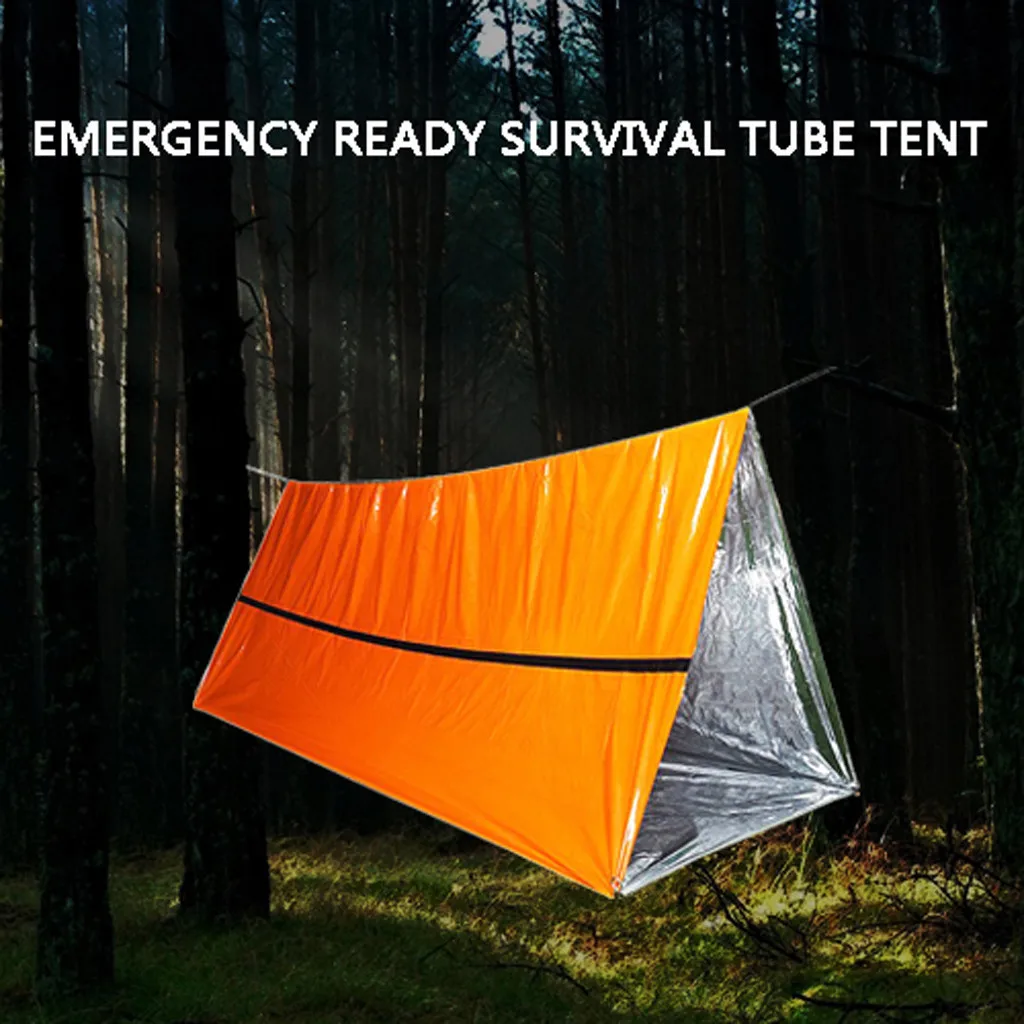 

Tube Tent Emergency Survival Shelter Use As Survival Tent Emergency Shelter Waterproof and sunscreen
