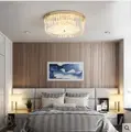 Schlafzimmer warme romantische buch kristall runde licht luxus moderne minimalistischen zimmer lampen-in Deckenleuchten aus Licht & Beleuchtung bei