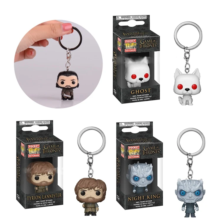 FUNKO POP Игра престолов брелок игрушки Джон Сноу с мечом Дейенерис Таргариен дрогон