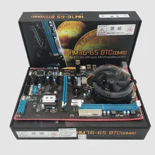 Многофункциональная Шахтерская плата BTC ETH miners(с ЦП) Материнская плата 8 видеокарта большая плата HM7X-BTC 8PCIE 8 GPU карты
