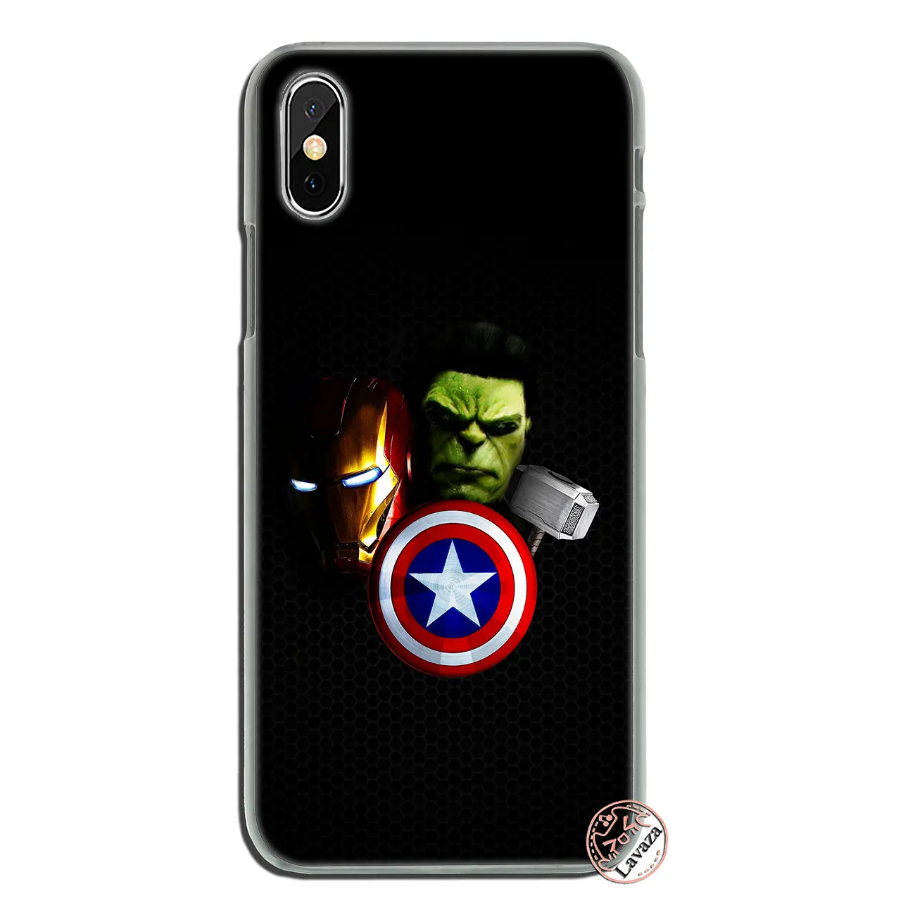 Жесткий чехол для телефона Lavaza Marvel, Мстители, Капитан Америка, для iPhone XR XS X 11 Pro Max 10 7 8 6 6S 5 5S SE 4S 4 - Цвет: 10