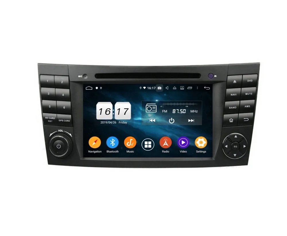 Cheap DSP Android 9.0 Octa Core 2 din 7" Car Audio DVD Radio GPS for Benz E-Class W211 CLS W219 G-Class W463 Bluetooth 4.2 WIFI 3