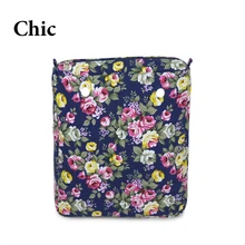 Новые Красочные мультфильм цветочные вставки подкладка для о шик OCHIC Холст водонепроницаемый внутренний карман для Obag женская сумка