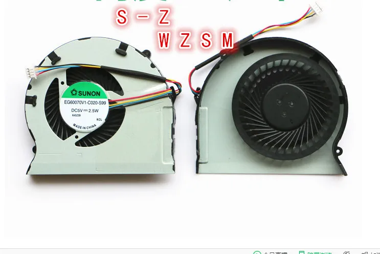 Genuine New laptop CPU cooling fan For lenovo Z470 Z475 Z470A Z475A cpu fan  EG60070V1-C020-S99