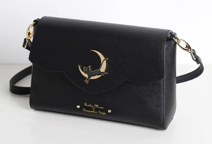 1 шт. металлическая Сумка конверт с логотипом аниме Кот Луна|shoulder bags|sailor moon lunabag bag |