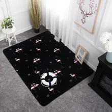 Скандинавский тренд брендовые черно-белые ковры простые современные гостиная журнальный столик диван ковер прикроватные прямоугольные Коврики для спальни