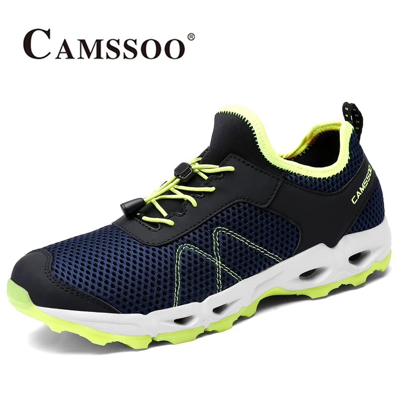 2018 Camssoo Mens Breathable Beach Shoes Summer Water Shoes Light Weight Outdoor Sports Shoes 