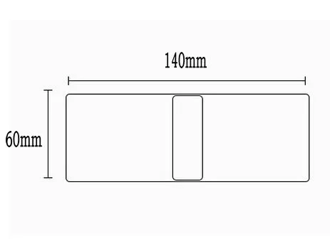 Мини 3 Вт/6 Вт/9 Вт/12 Вт Led акриловая настенная лампа AC85-265V 14/22/29/40 см Длинные теплые белые постельные принадлежности, Гостиная, Крытый настенный светильник