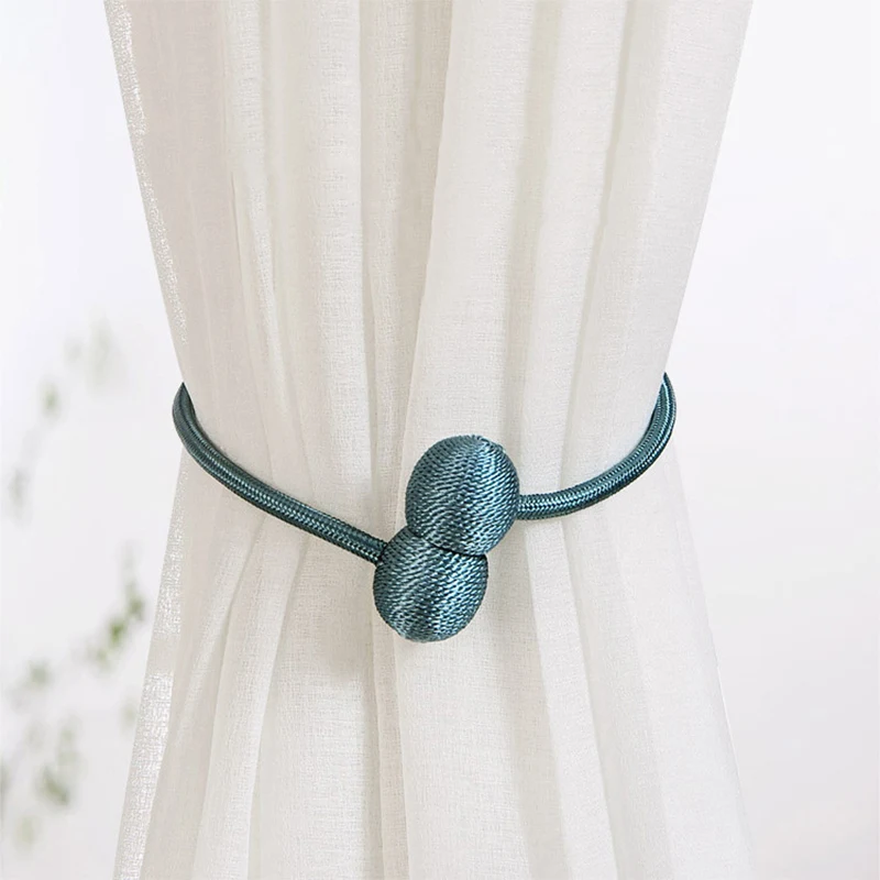 

Drop shipping Magnetic Pearl Ball Curtain Tiebacks New Clip For Curtains For Home curtain hold backs Buckle Clips Accessory