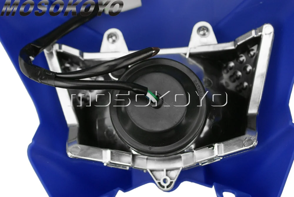 Комплект передних фар для мотокросса 12 В 35 Вт Kawasaki Honda Yamaha WRF250 400 426 450 YZ TTR WR XT YZF WRF DT