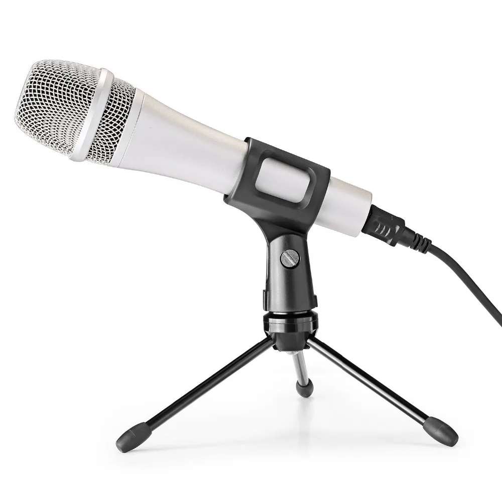 Neewer складной штатив настольный микрофон подставка С нескользящими ножками Прочная Железная конструкция 3/" и 5/8" Резьбовое крепление