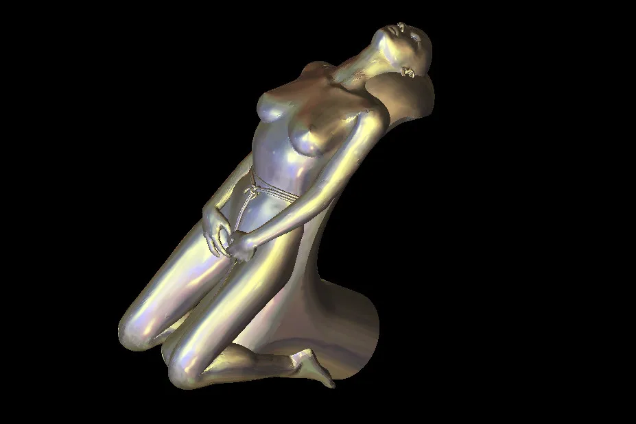 

Girl CNC Router relief model STL format 3D model artcam type3 cnc engraving M196