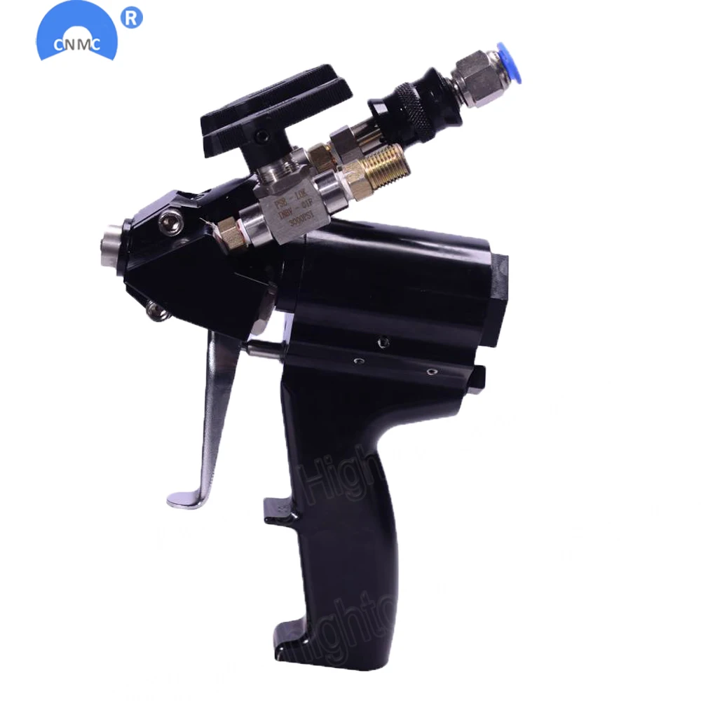 Polyurethane PU Foam spray gun Air Purge Pipe Joint angle high pressure