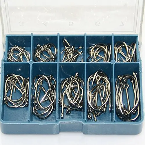 Fishing hooks 70 pieces hook fish set size 3-12