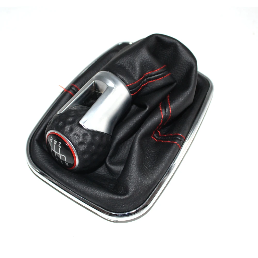 

12mm for Golf 4 Car Gear Shift Knob Lever Shifter Gaitor Boot For Volkswagen VW 1999-2004 Golf 4 IV MK4 GTI R32 Bora Jetta