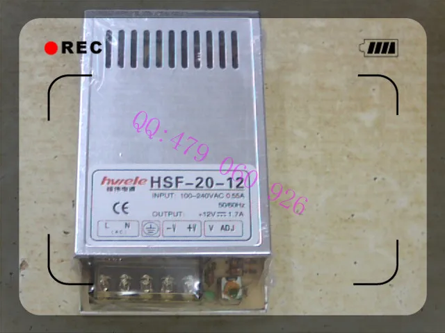 

[JIYUAN] Heng Wei ultra small switching power supply 12V1.7A HSF-20-12 20W --5PCS/LOT