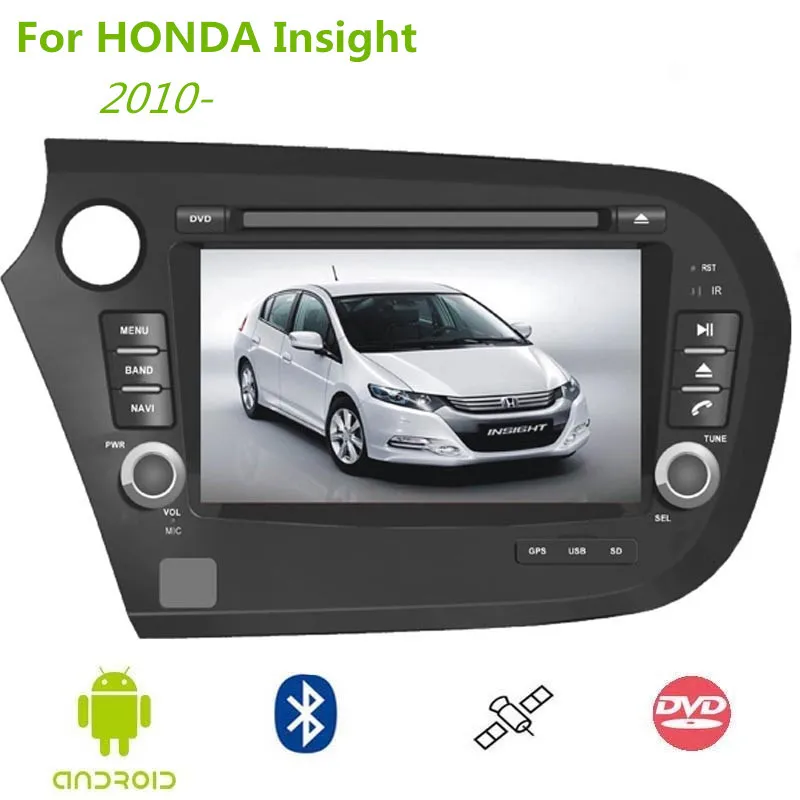 For HONDA Insight 2010 2011 2012 2013 2014 2015 Pure Android 4.4 7 ...