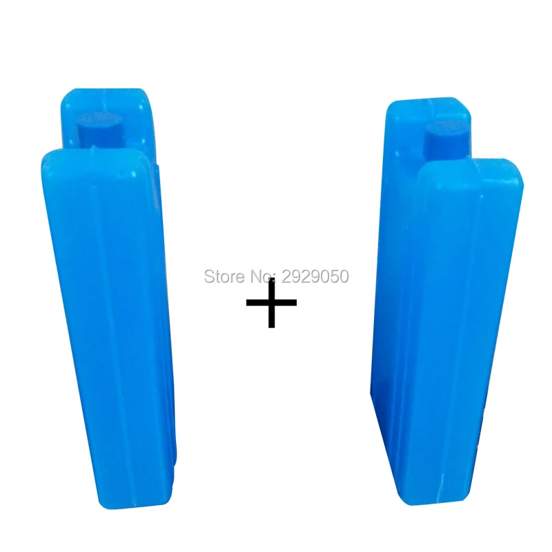 Новый HDPE заполненный ледяной водой ящик плоского типа для обеденных мешков и