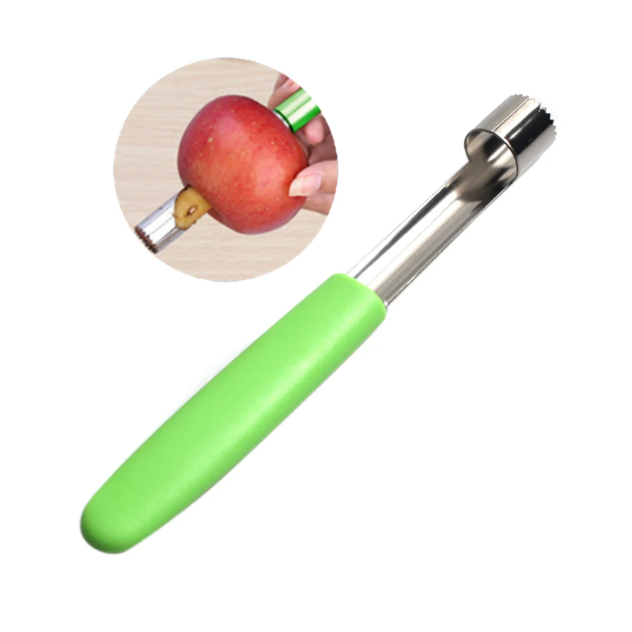 

Stainless Steel Fruit Corer Hawthorn Jujube Sydney Corer Fruit Coring Device Digging Tool Fruit Stalks