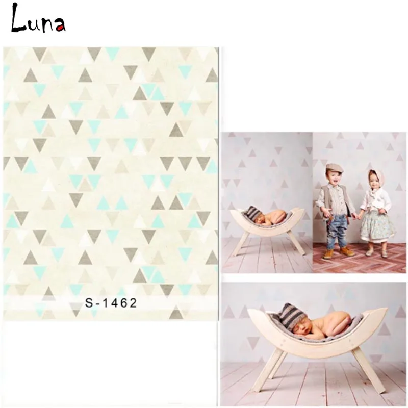

Triangle Vinyl cloth Photography Background Printing Oxford Backdrops for Children photo studio S1462